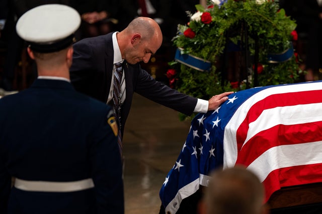 Former President Jimmy Carter Lies In State At The U.S. Capitol Building 