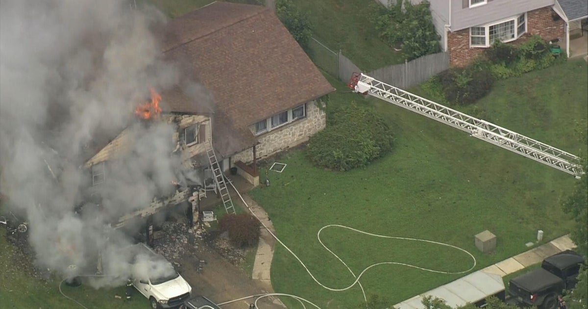 Firefighters battle blaze at Cherry Hill, New Jersey, home 